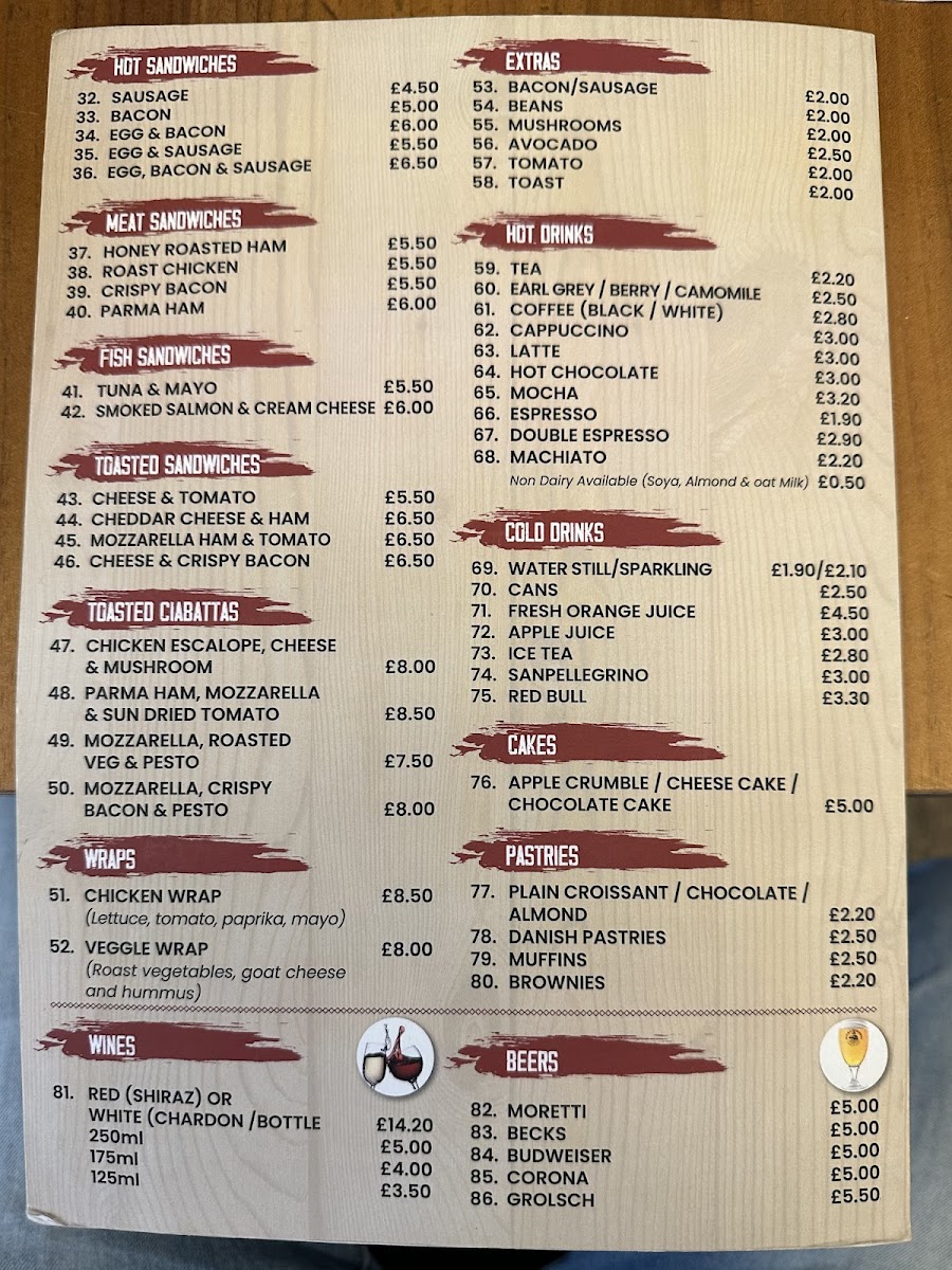 Lite Bite Cafe Bar Menu - Image 2