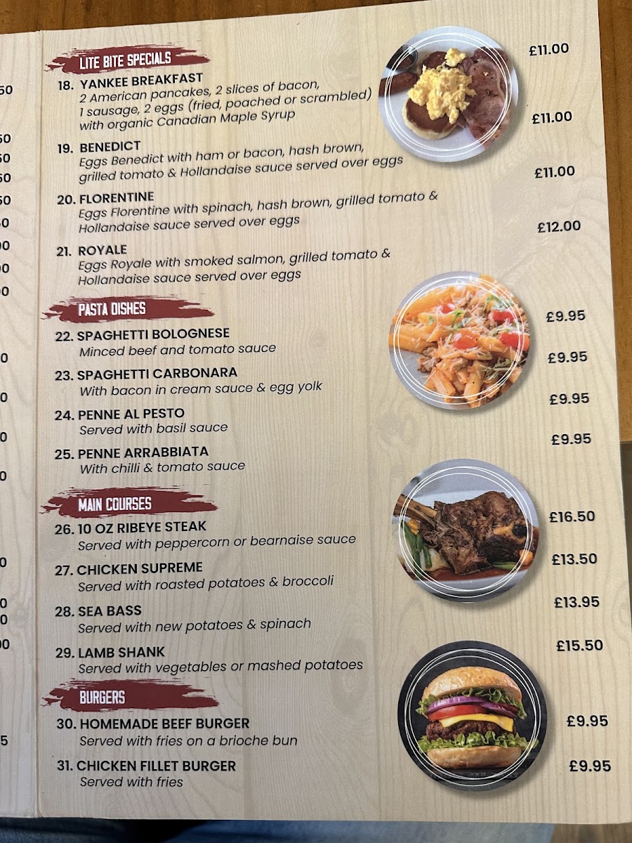 Lite Bite Cafe Bar Menu - Image 5